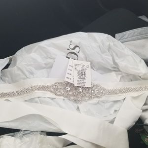 Wedding dress belt/sash